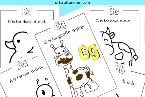 Free coloring pages animal alphabet