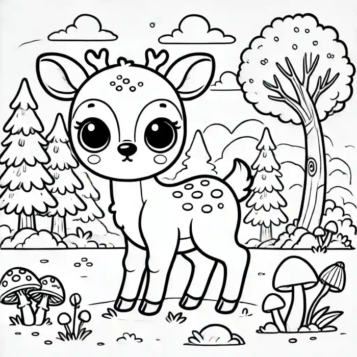 Animal coloring sheet free