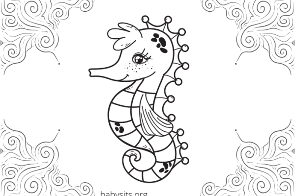 Sea animals pictures for coloring