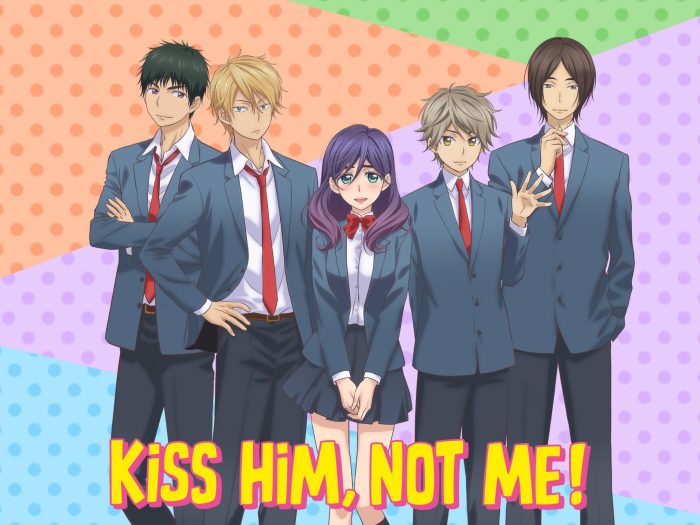 Anime coloring kiss him not me