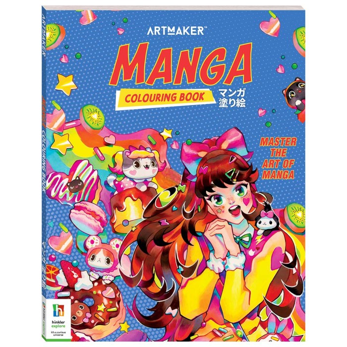 Anime coloring book 1 & 2