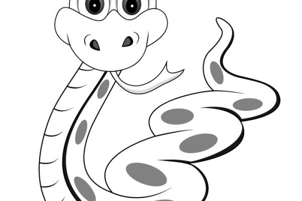 Snake coloring pages printable kids animal animalplace