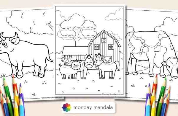 Animals that hibernate coloring sheet