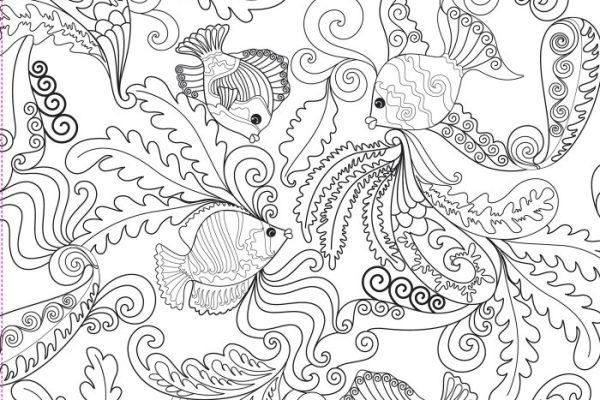 Ocean animal coloring pages free printable