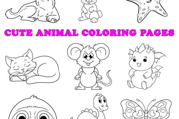 Coloring printables of animals