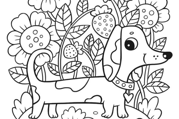 Animals nectar from flowers coloring pages