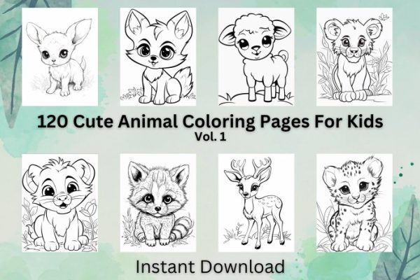 Cute animal movie coloring pages