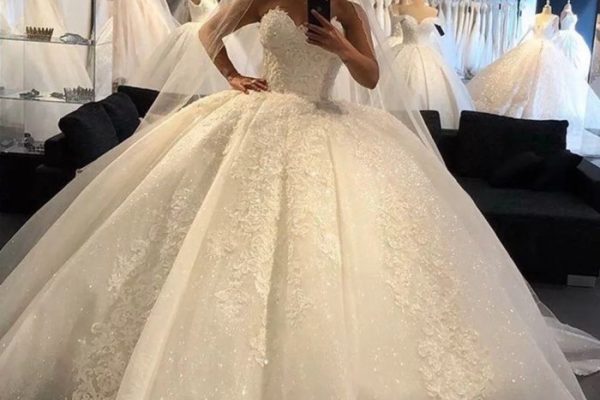 Fairytale princess ball gown princess wedding dresses