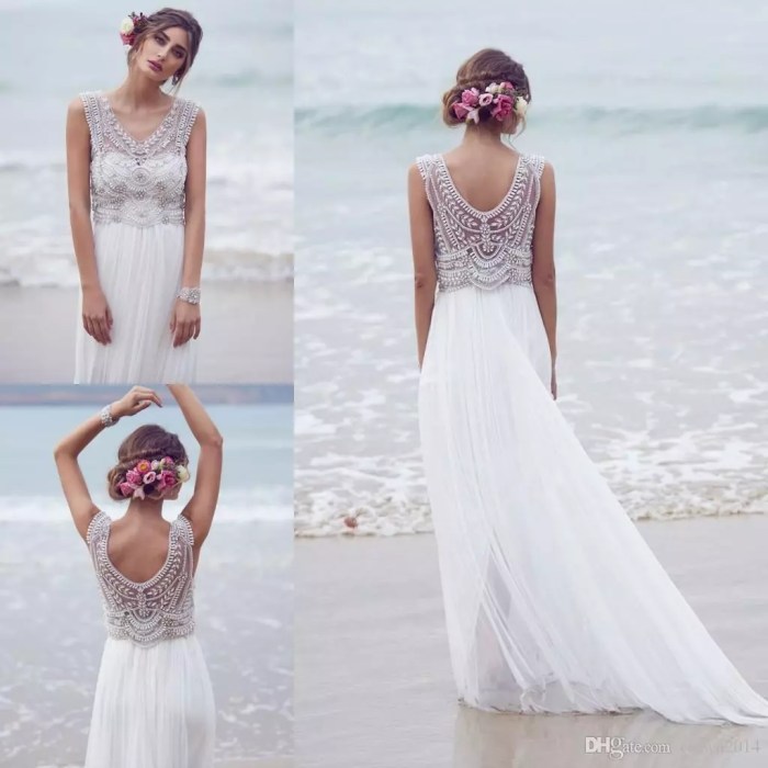 Best wedding dress for beach