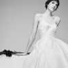 Black and White Wedding Dresses with Sleeves