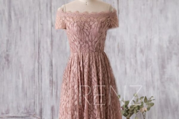 Dusty rose dresses for wedding