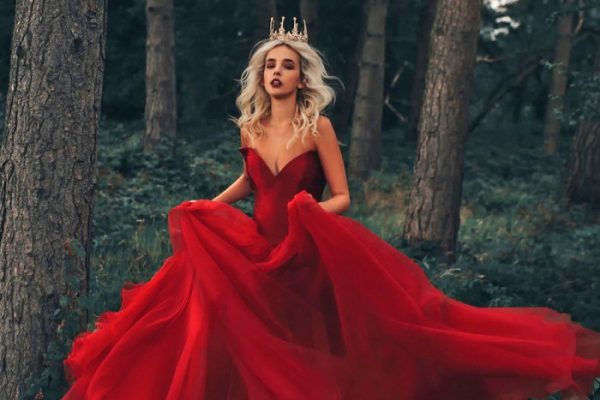 Red wedding guest dresses