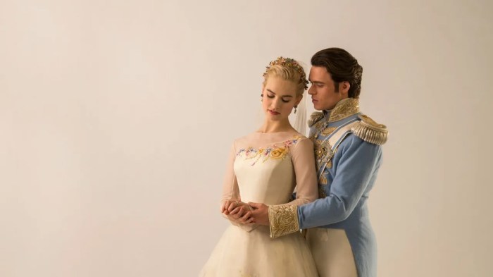 Cinderella wedding dress in movie